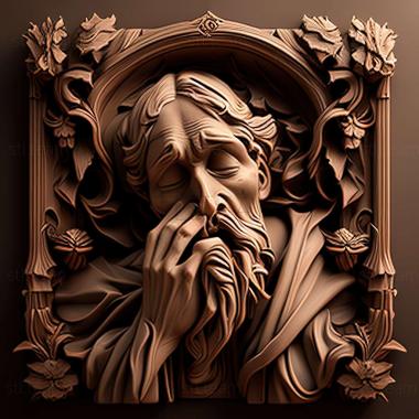 3D model baroque (STL)